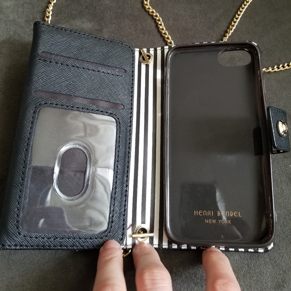 SOLD Henri Bendel Bijoux Leather iPhone Crossbody - Picture 5 of 6